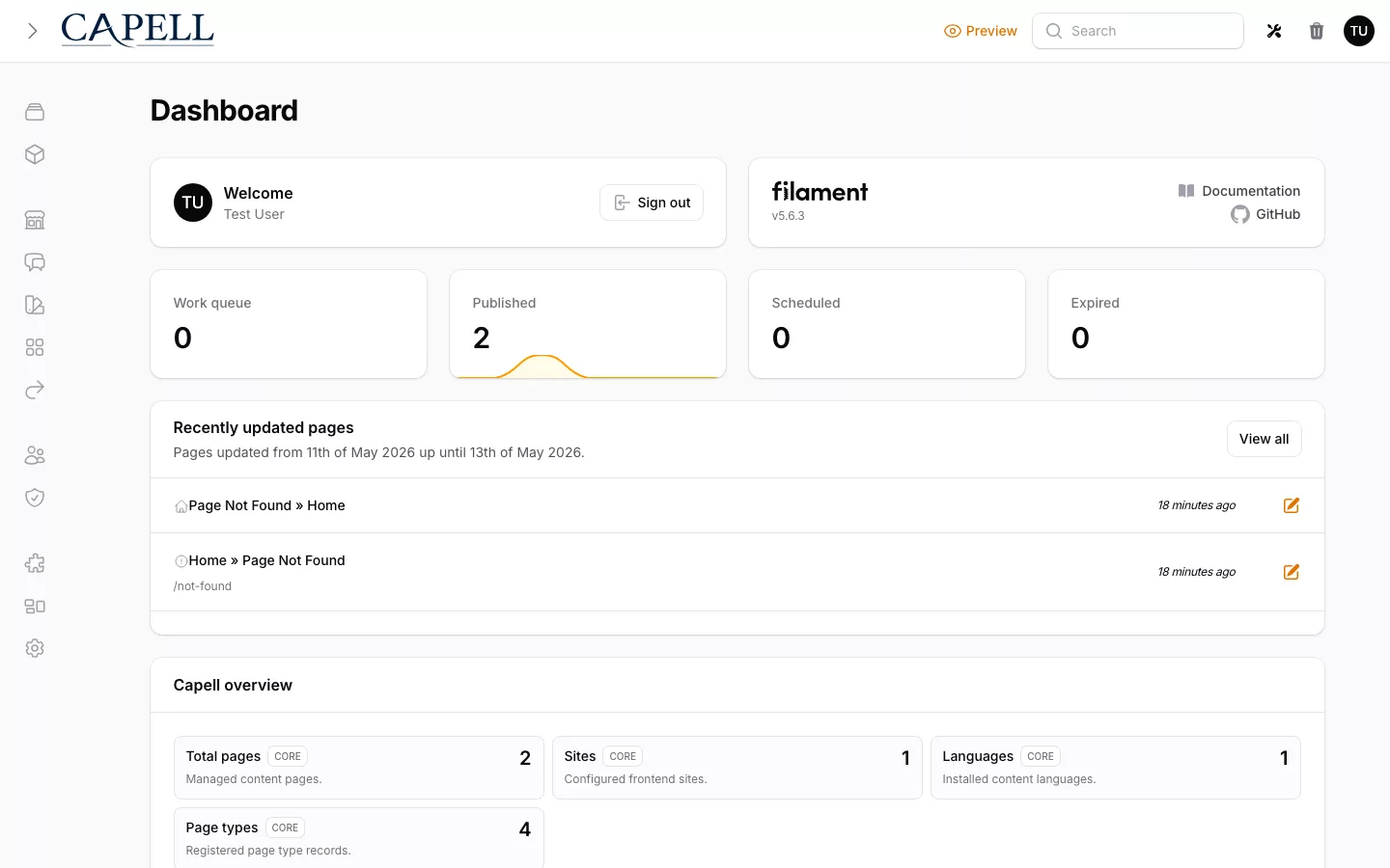 Create and edit article form with publishing, metadata, layout, media, and taxonomy fields
