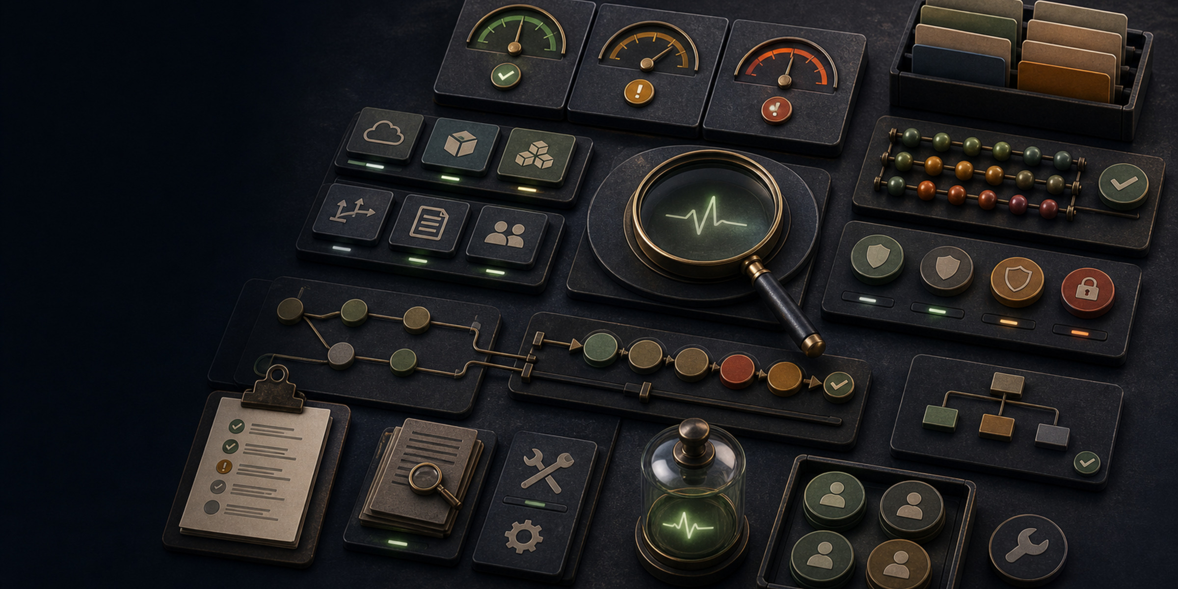 Diagnostics marketplace hero artwork.
