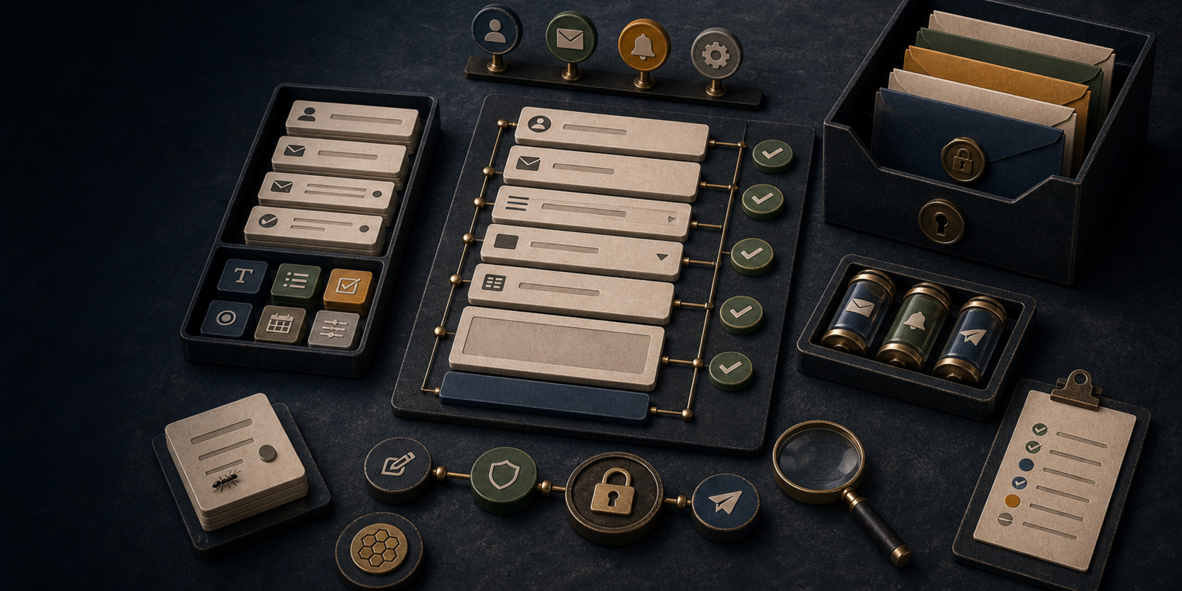 Form Builder marketplace hero artwork.
