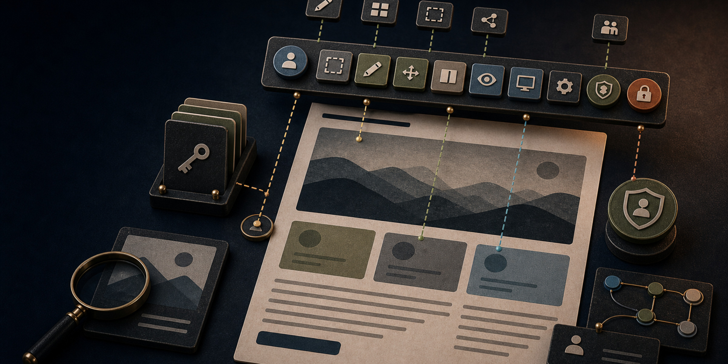 Frontend Authoring marketplace hero artwork.