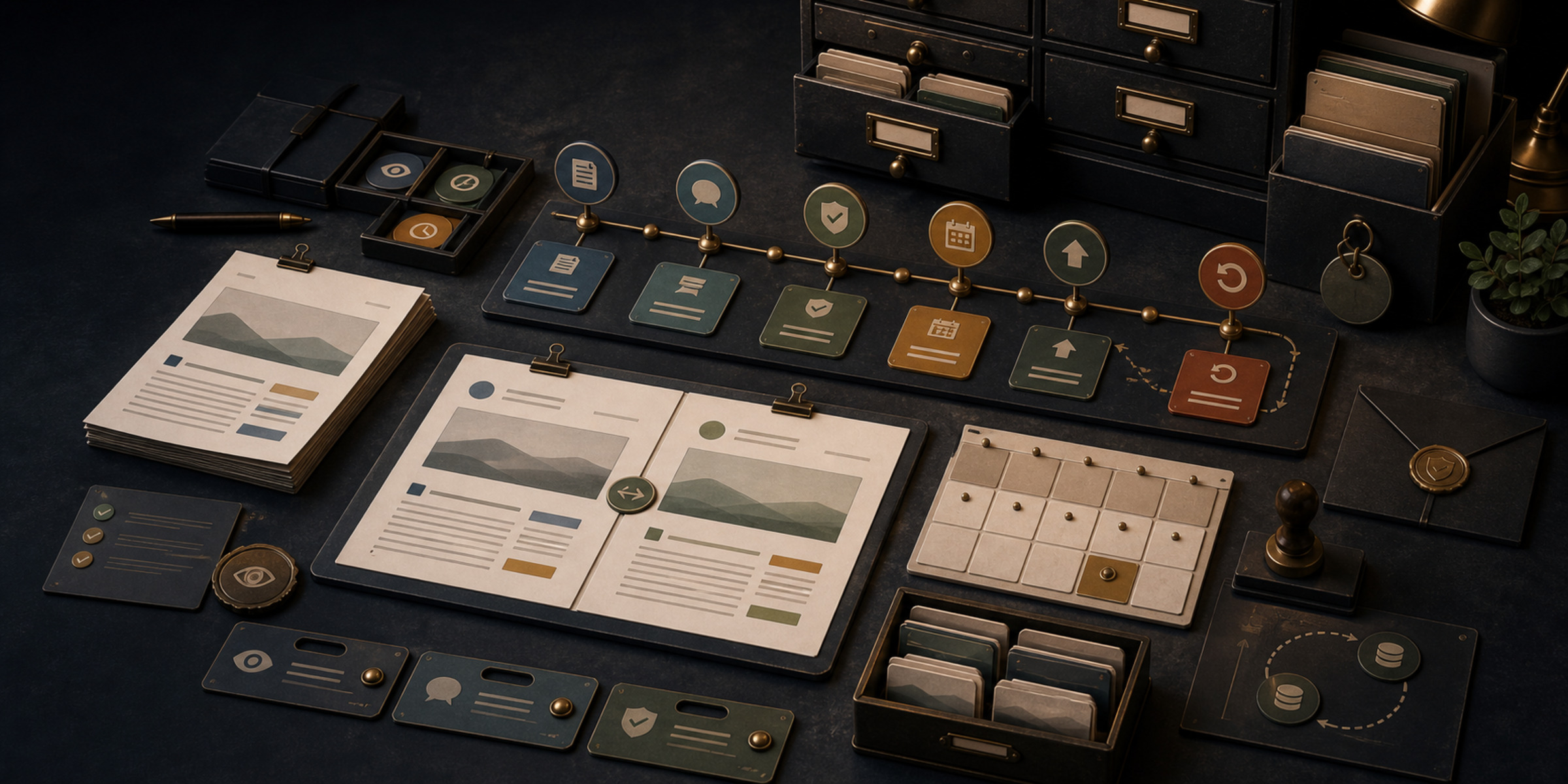 Publishing Studio marketplace hero artwork.