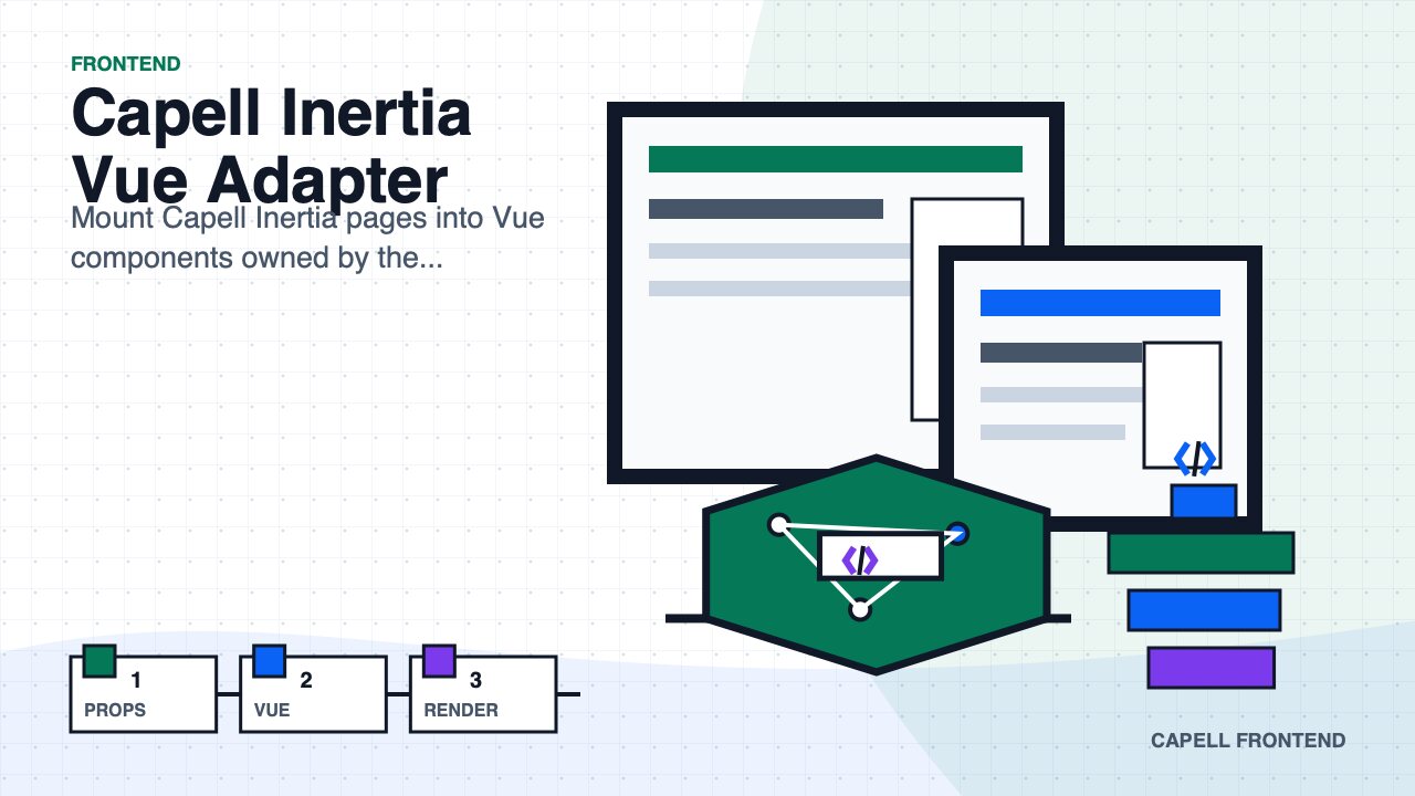 Capell Inertia Vue Adapter preview
