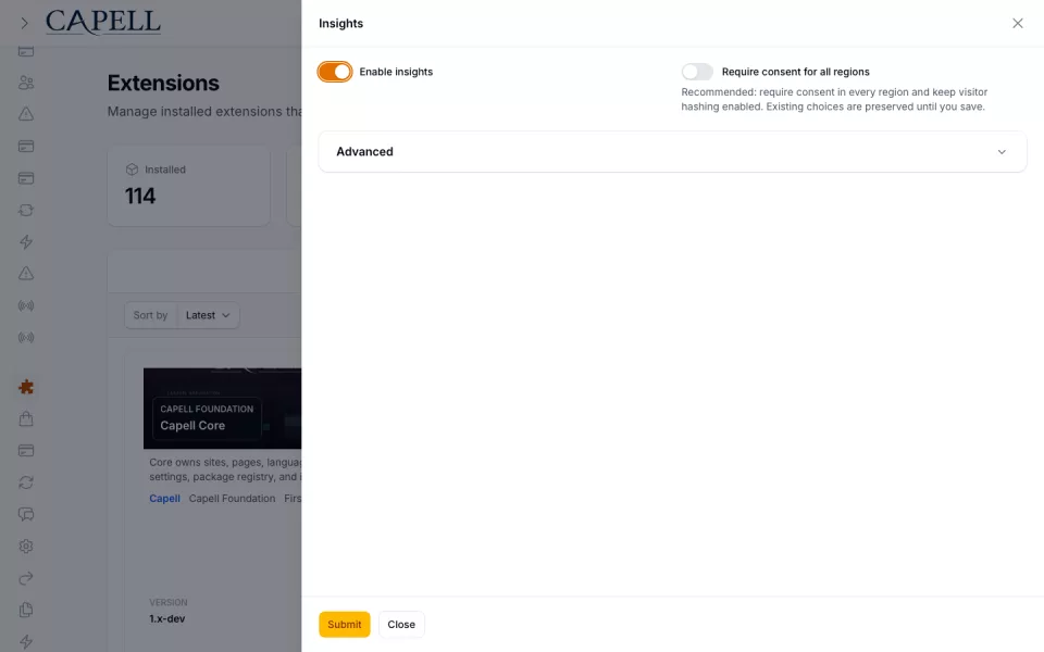 Insights preview