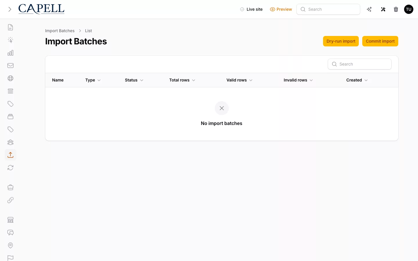 Migration Assistant screenshot showing rollback report view.