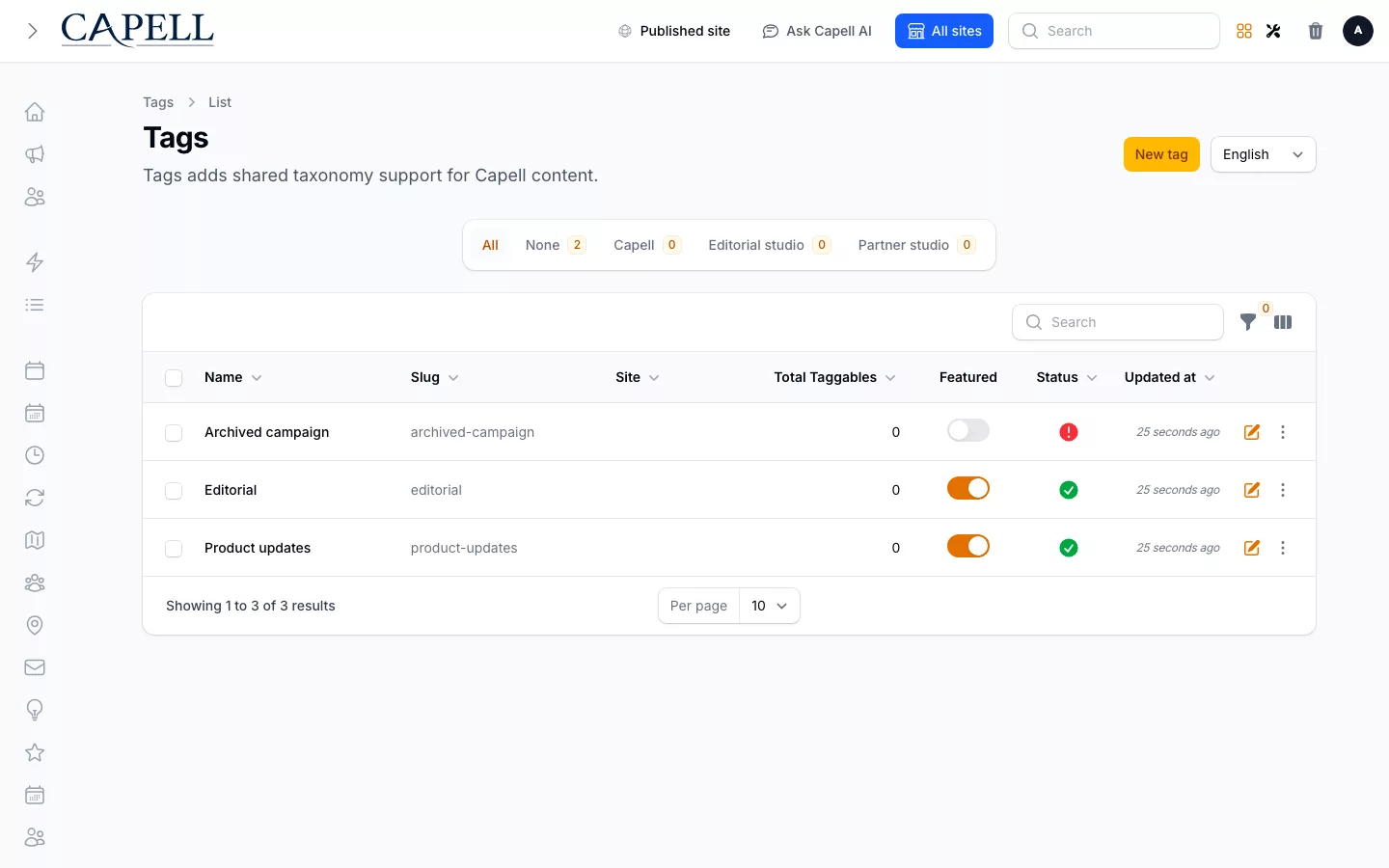 A genuine Tags product screenshot. Open the workflow gallery for its full description.