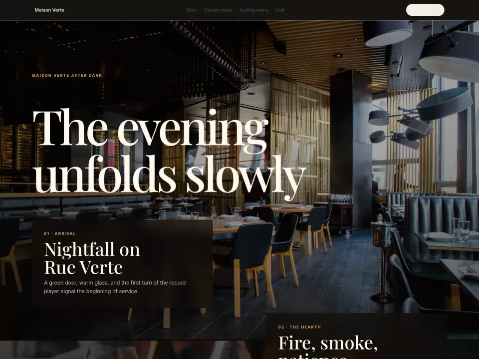Bistro Theme preview