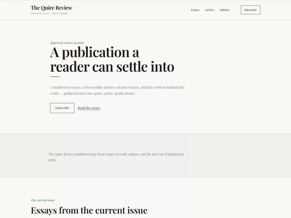 Blog Theme preview