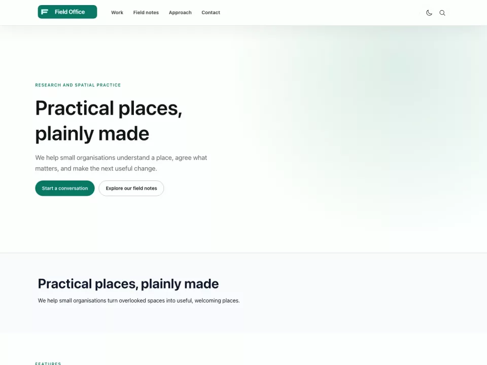 Foundation Theme preview