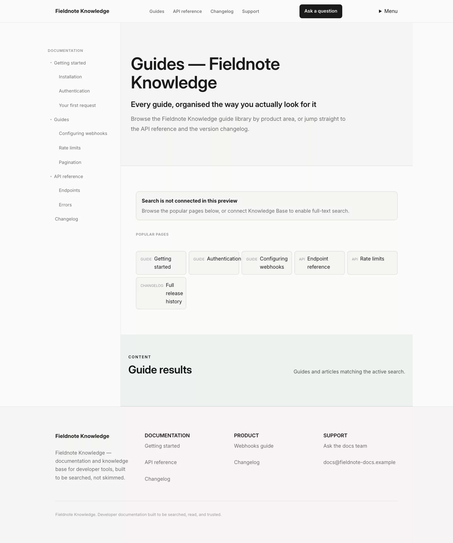 Theme Knowledge directory with structured documentation browsing.