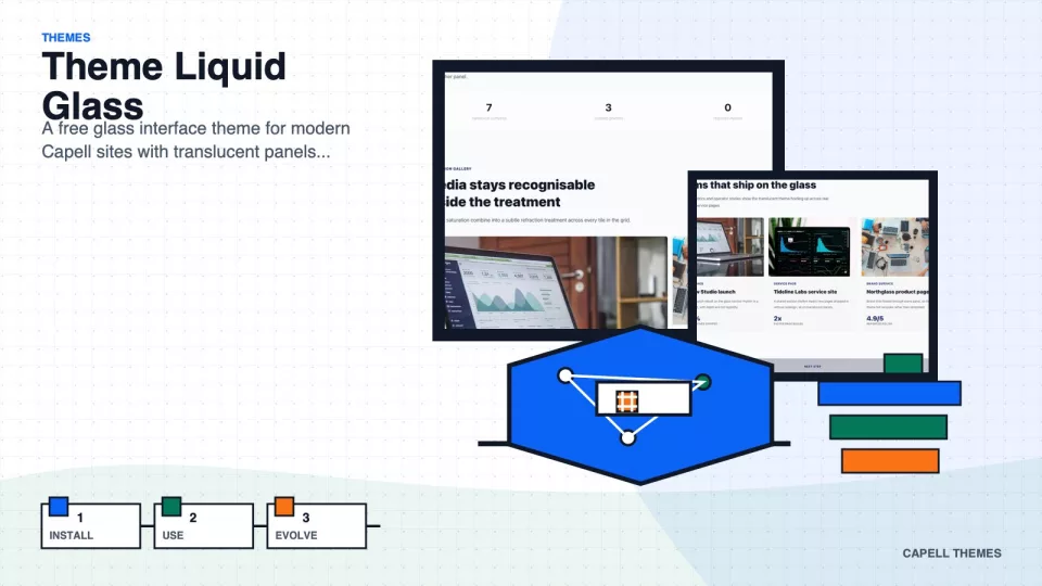 Liquid Glass Theme preview