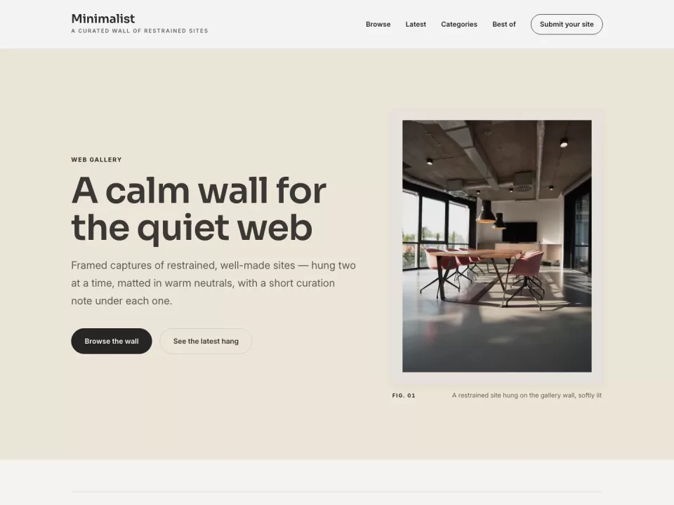 Minimalist Theme preview