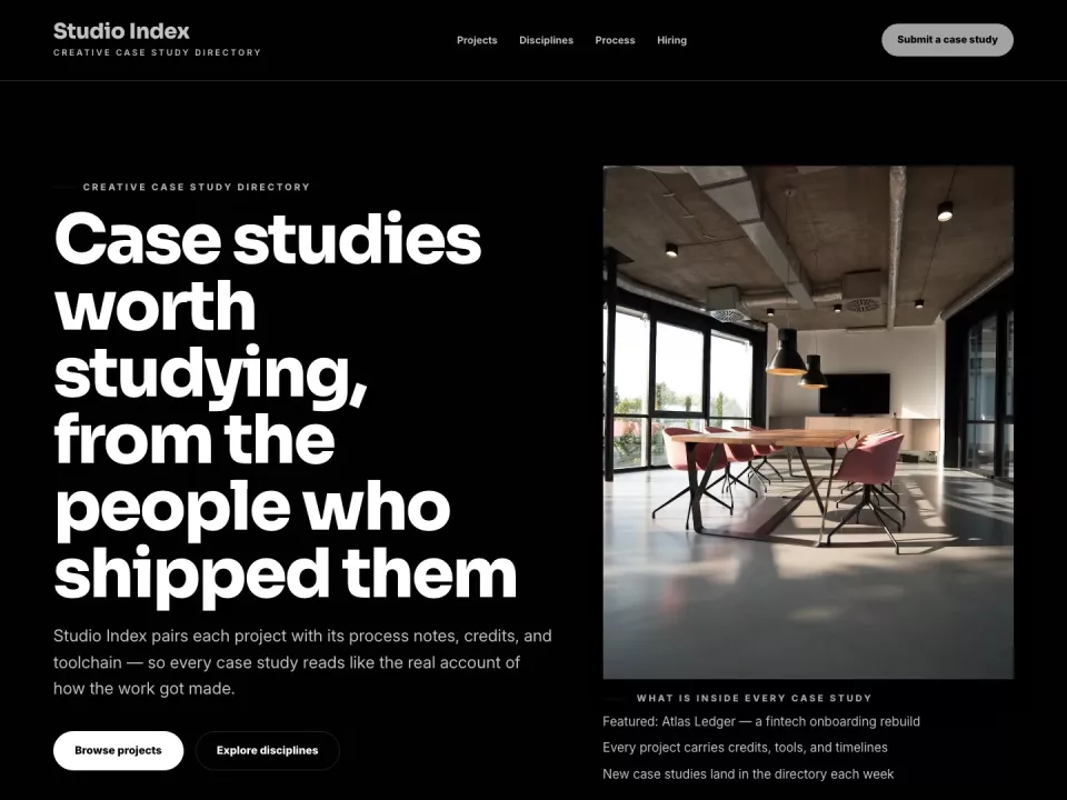 Portfolio Theme preview