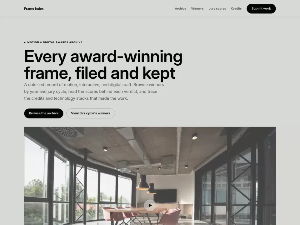 Showreel Theme preview
