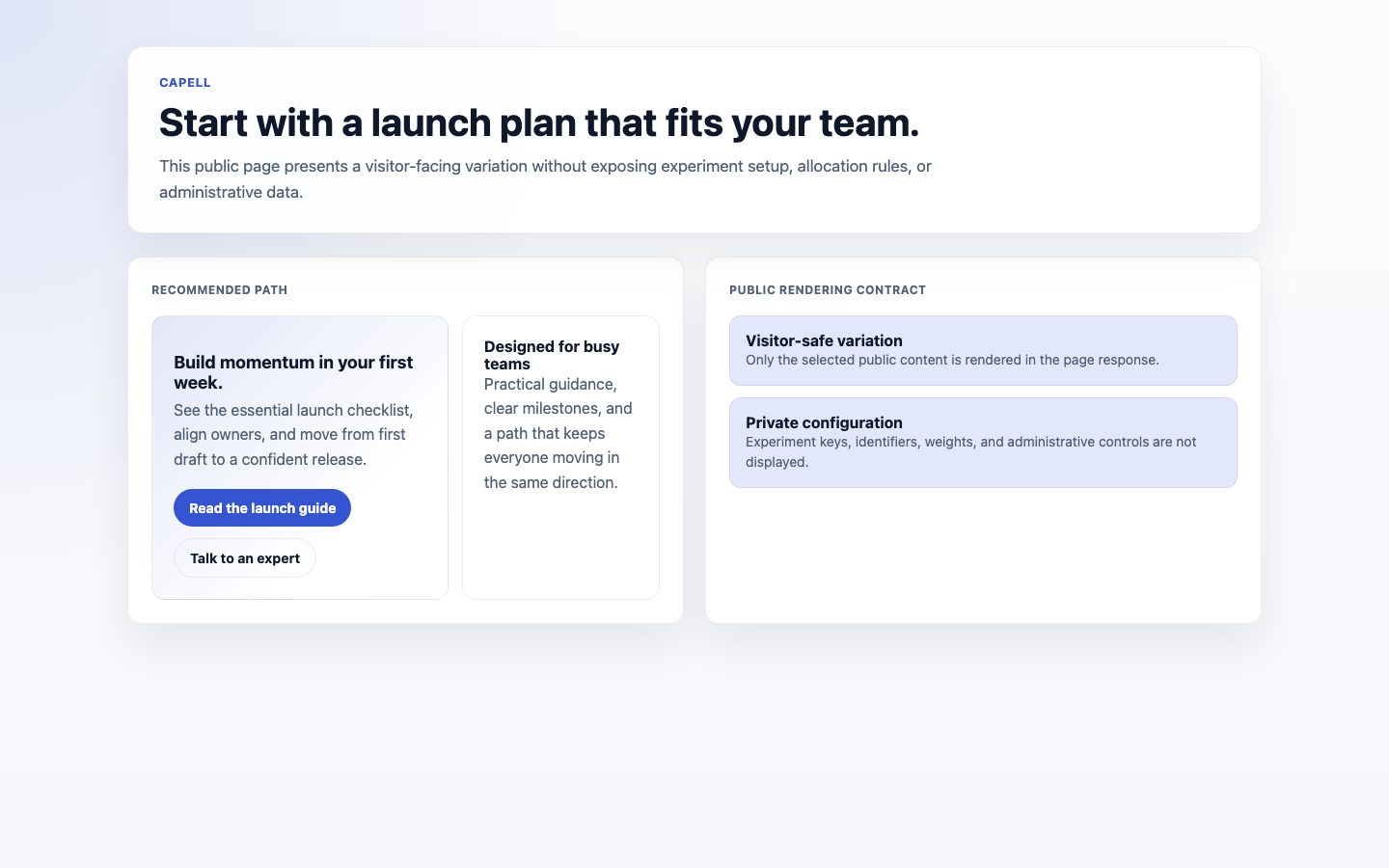 Experiment Public Allocation Proof screenshot.