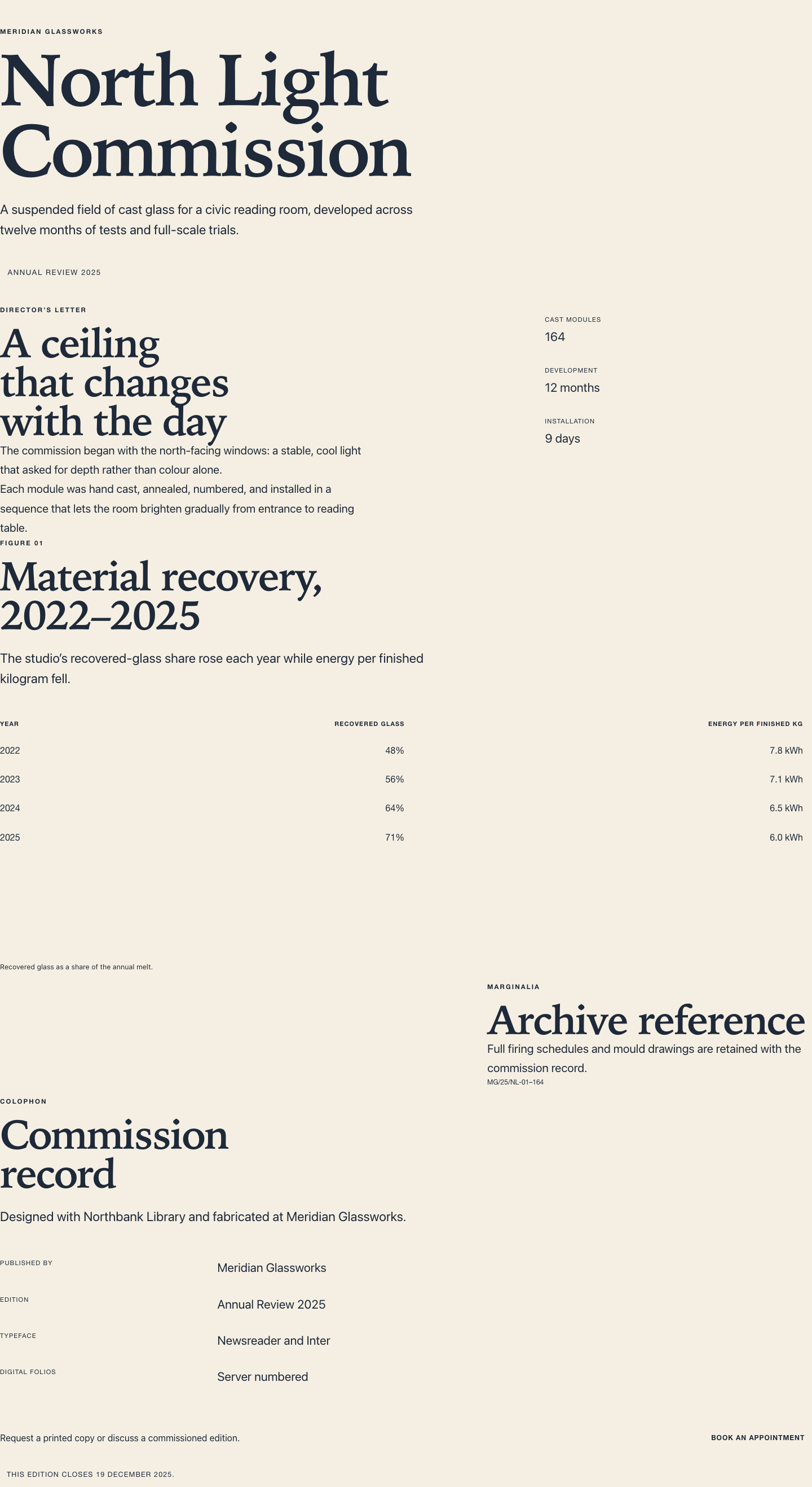 Folio Detail screenshot.