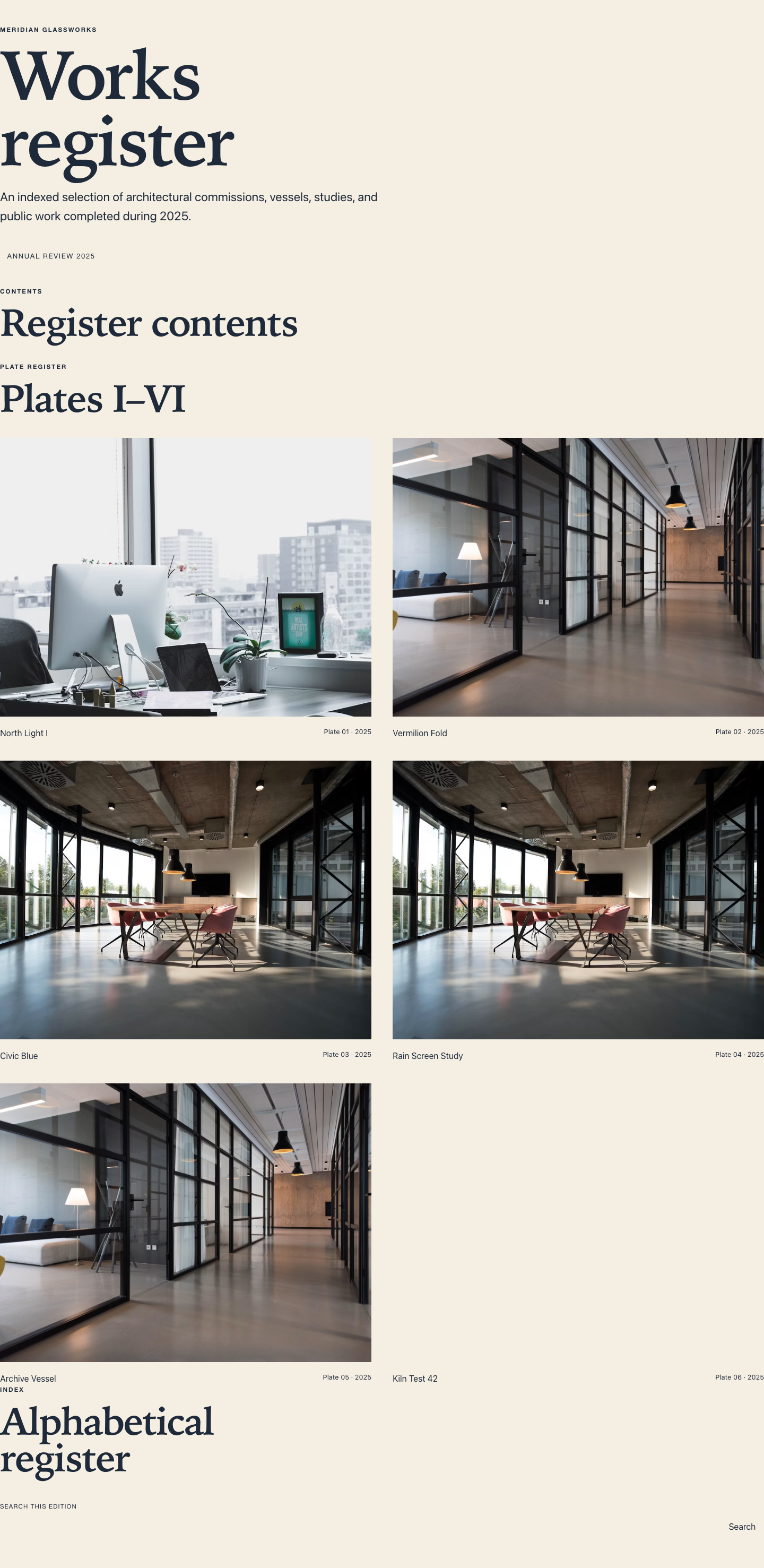 Folio Directory screenshot.