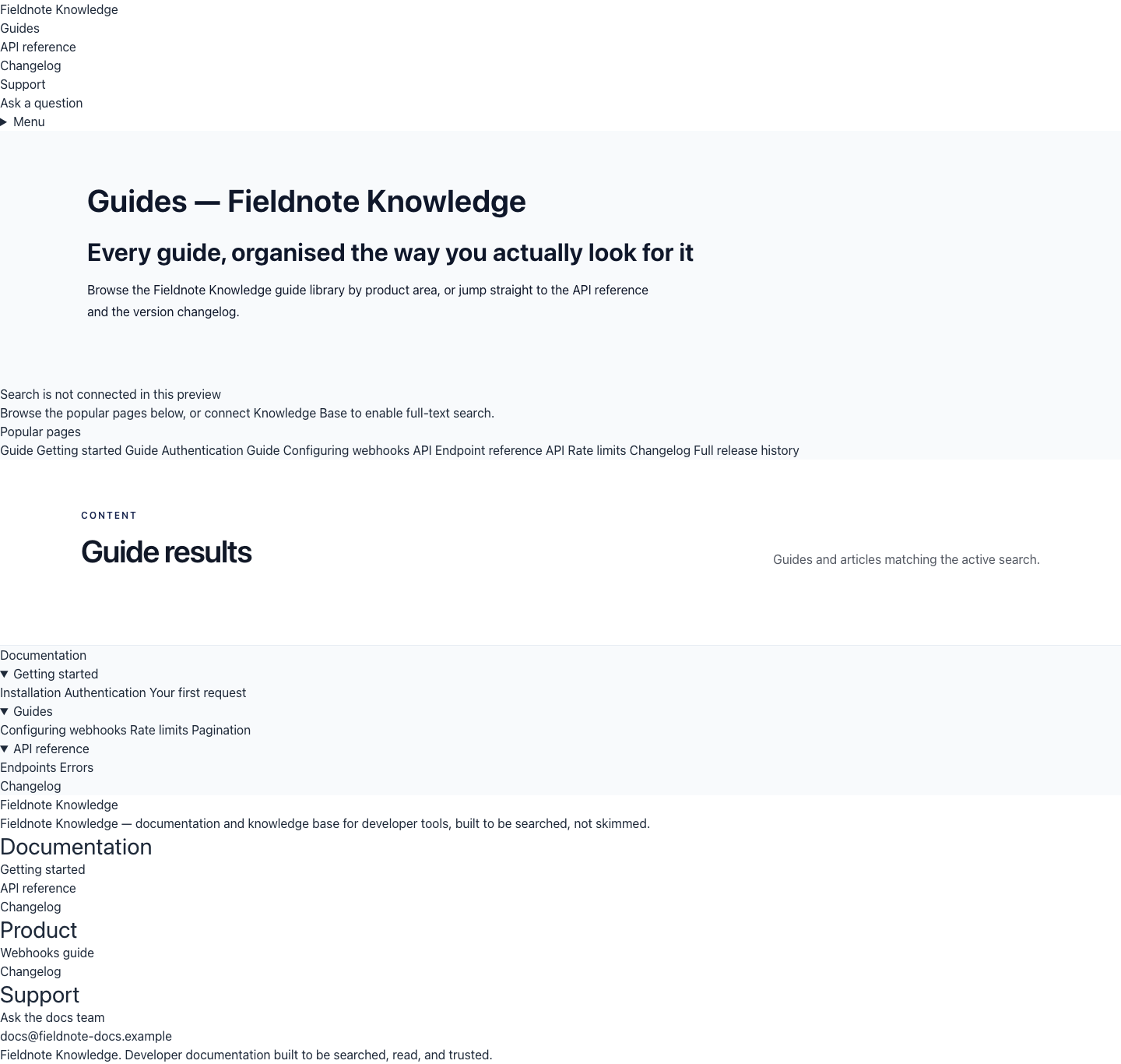 Theme Knowledge directory with structured documentation browsing.