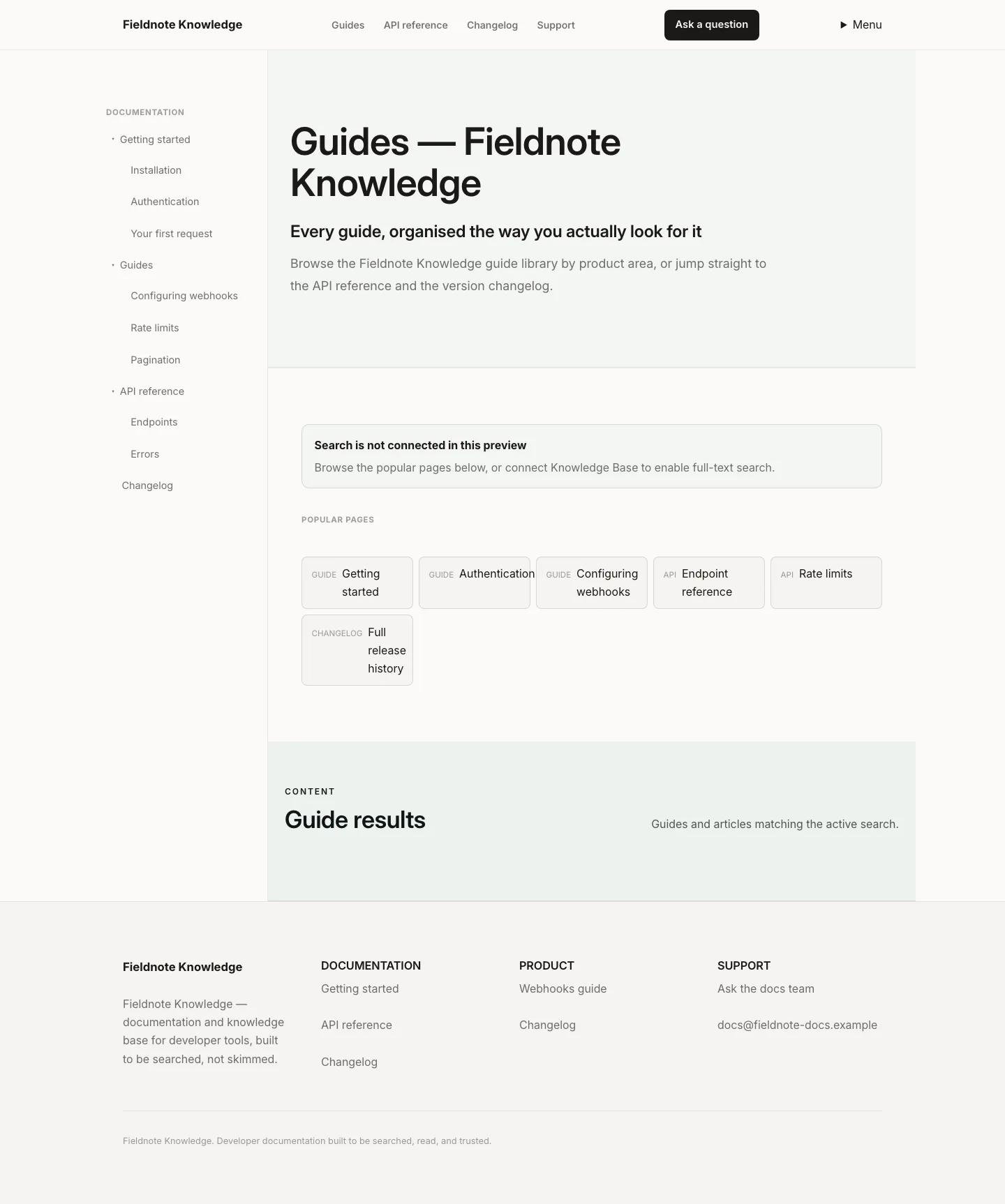 Theme Knowledge directory with structured documentation browsing.