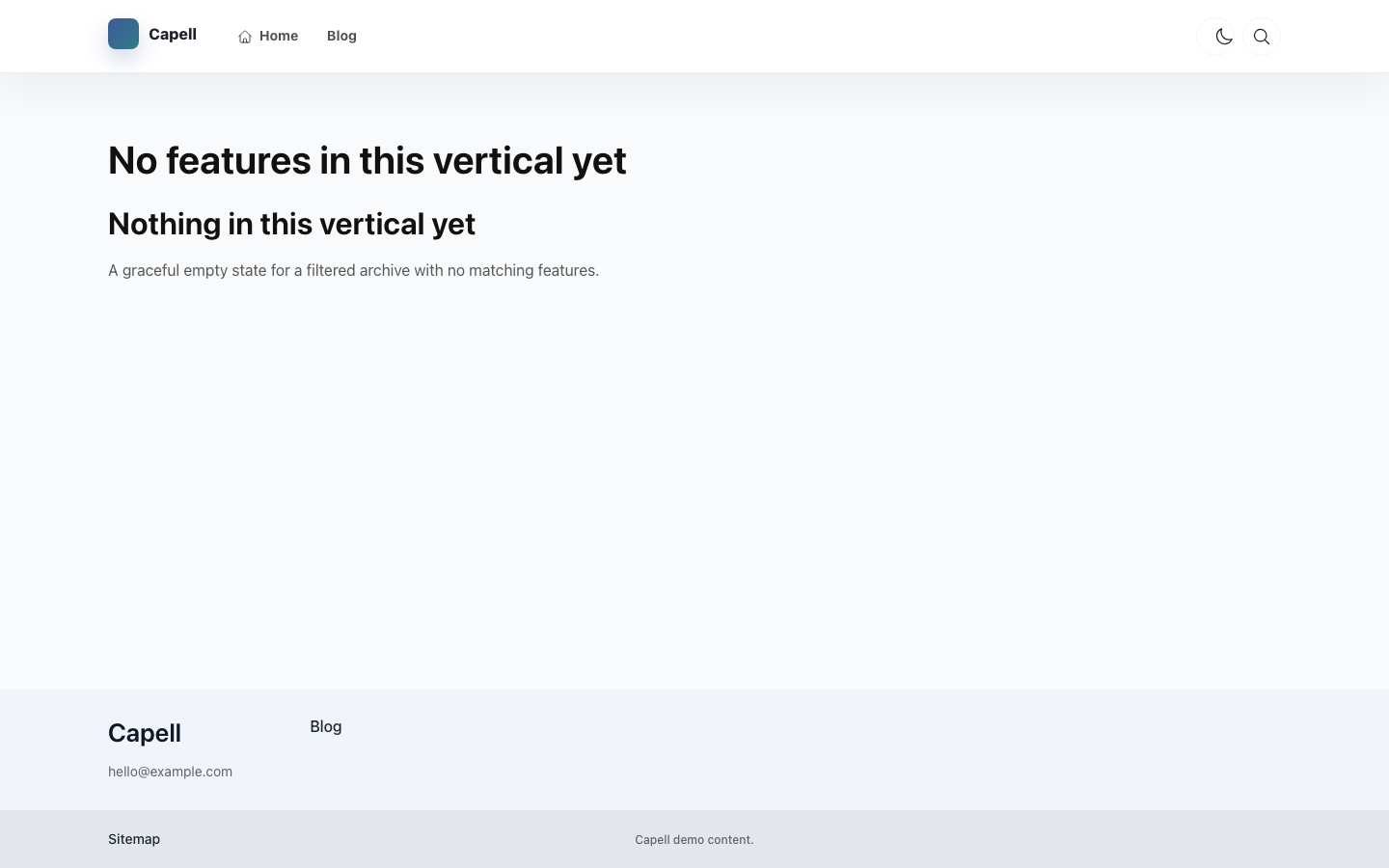 Photography search results preview